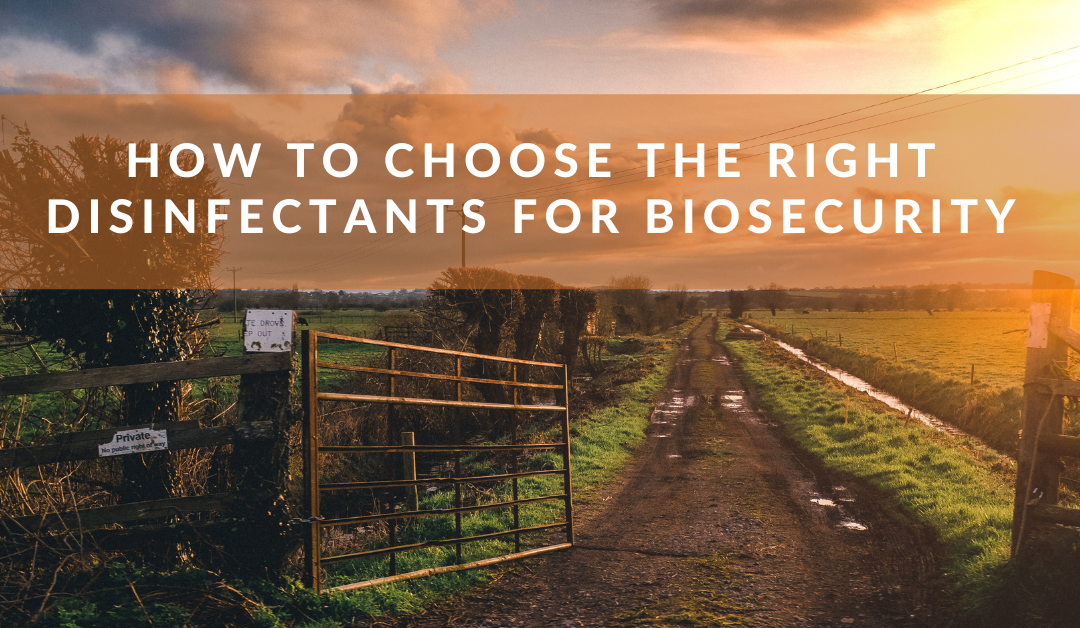 Farm Biosecurity Disinfectants