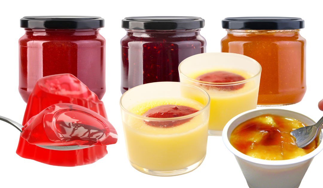 Shelf Stable Jellies, Puddings and Jams